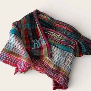Robert Graham Large Linen Scarf